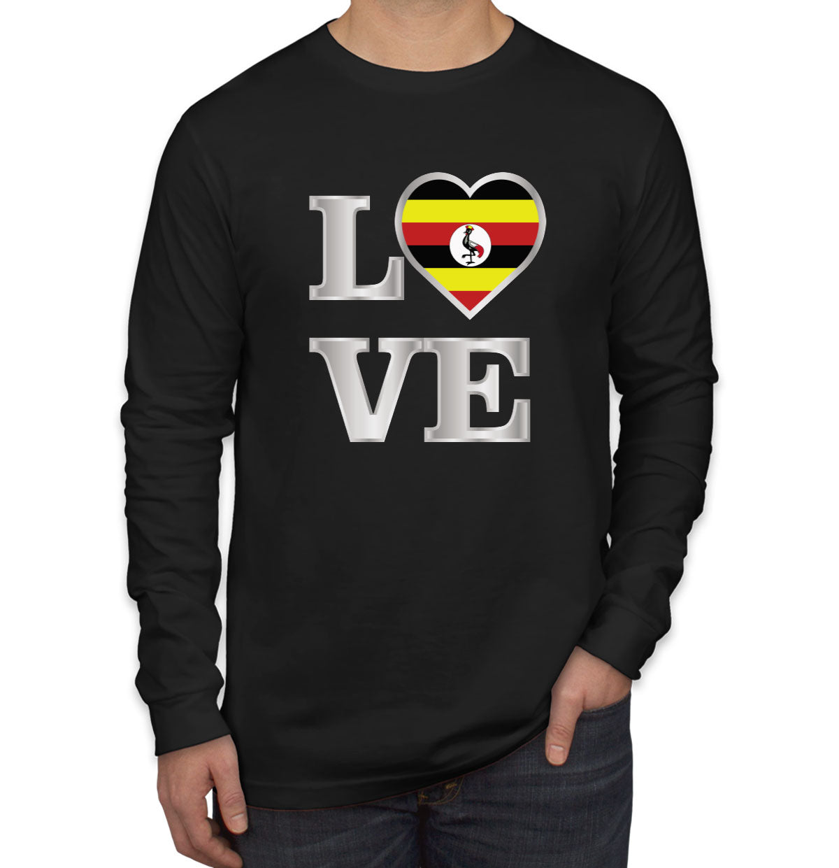 Uganda Love Long Sleeve Shirt