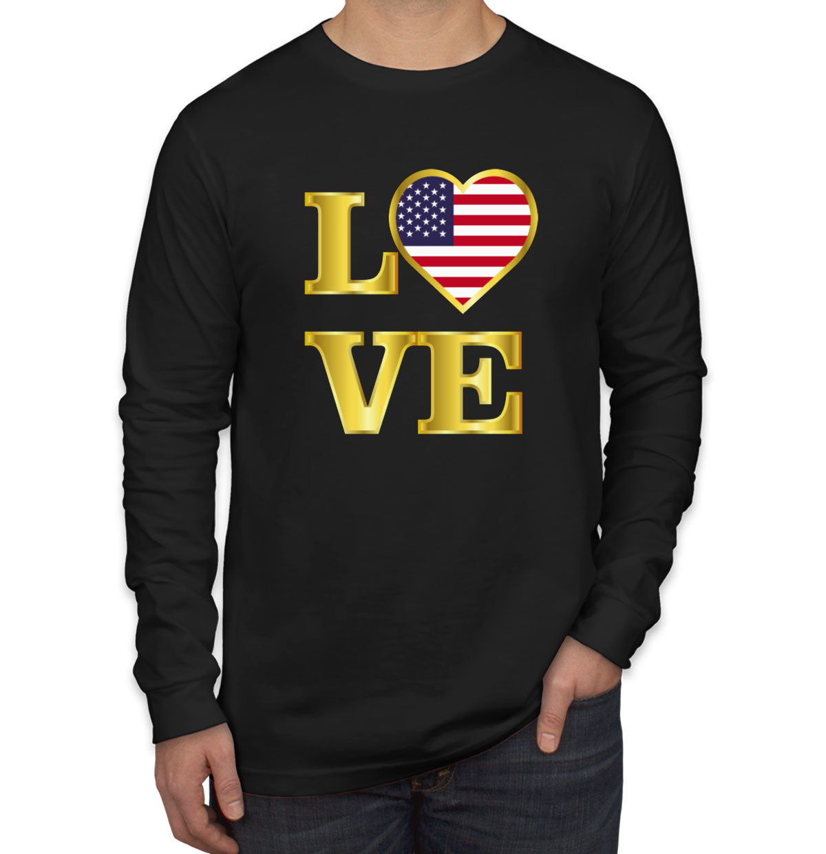 USA Love Long Sleeve Shirt