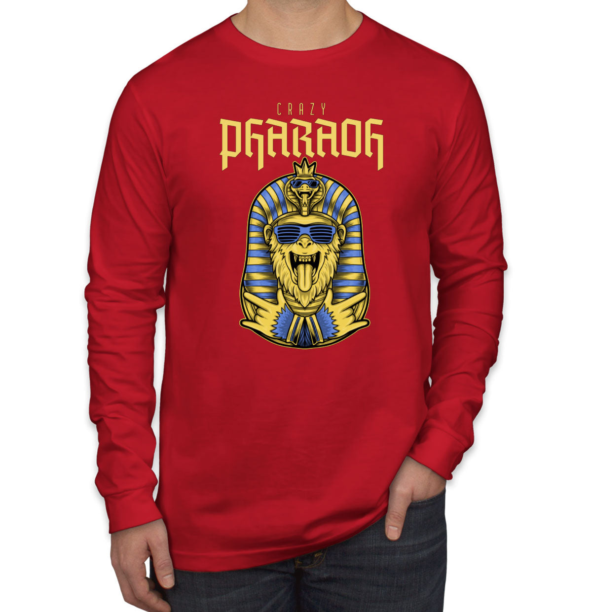 Crazy Pharaoh Long Sleeve Shirt