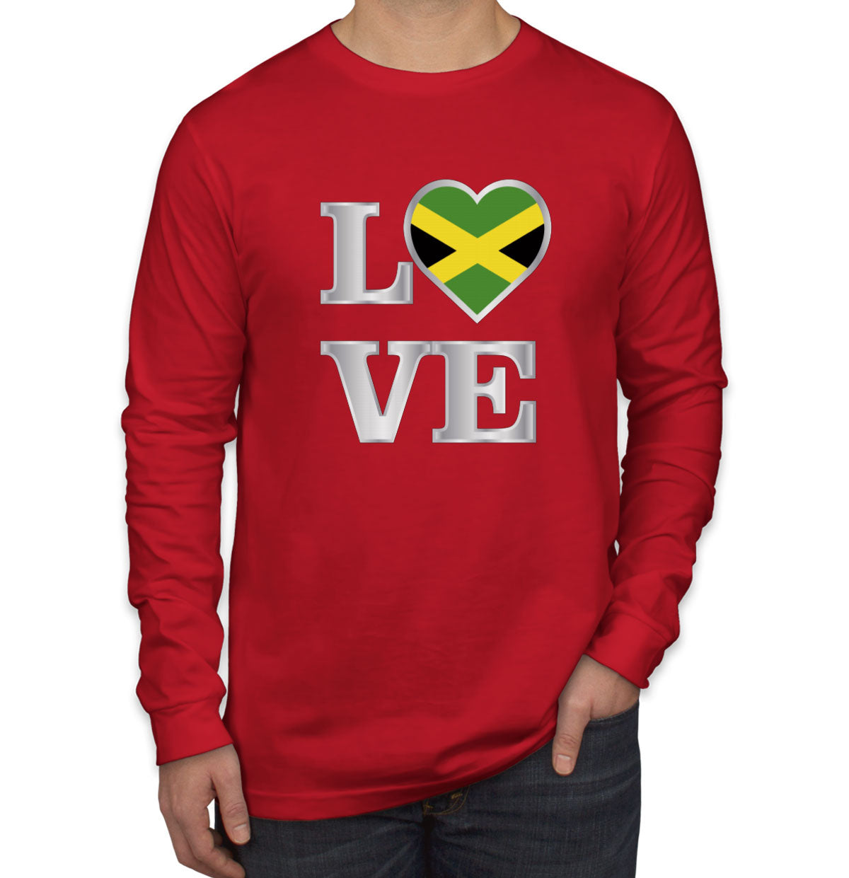 Jamaica Love Long Sleeve Shirt