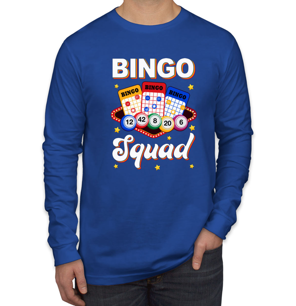 Bingo Squad Men's Long Sleeve Shirt