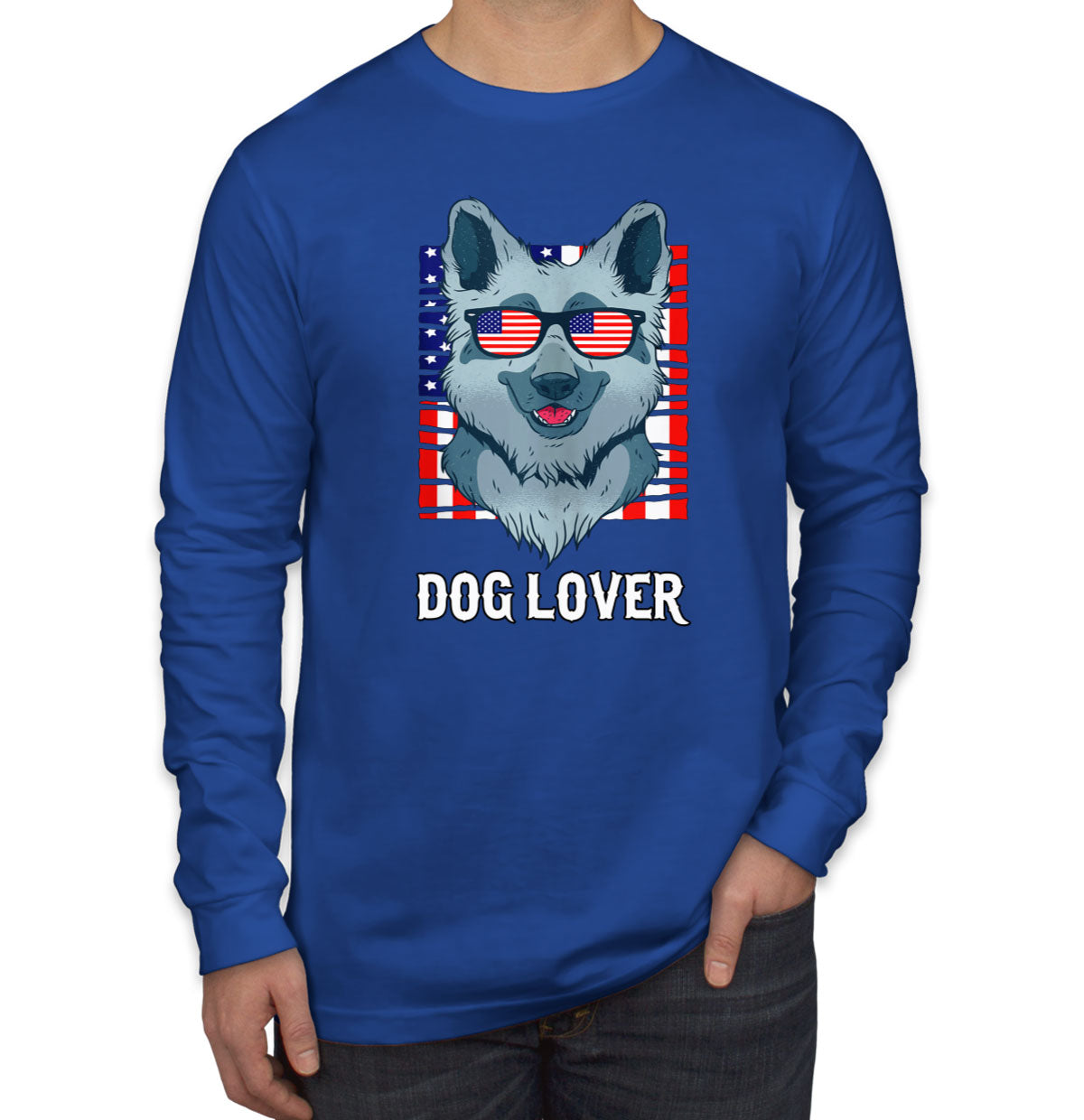 German Shepherd Dog Lover Long Sleeve Shirt