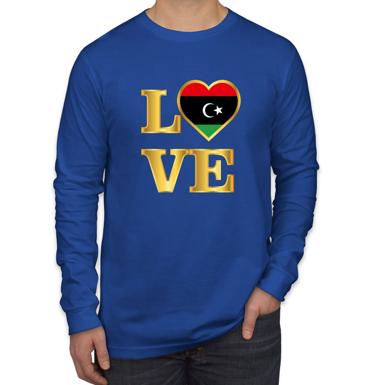 Libya Love Long Sleeve Shirt