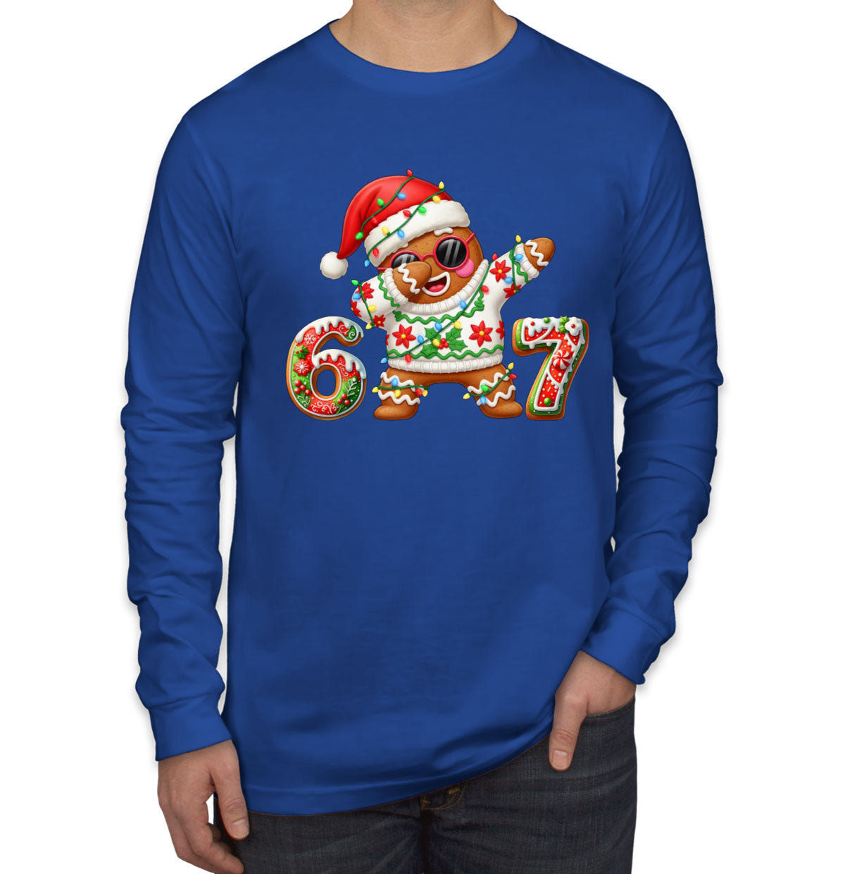 67 Sixty Seven Christmas Men's Long Sleeve Shirt