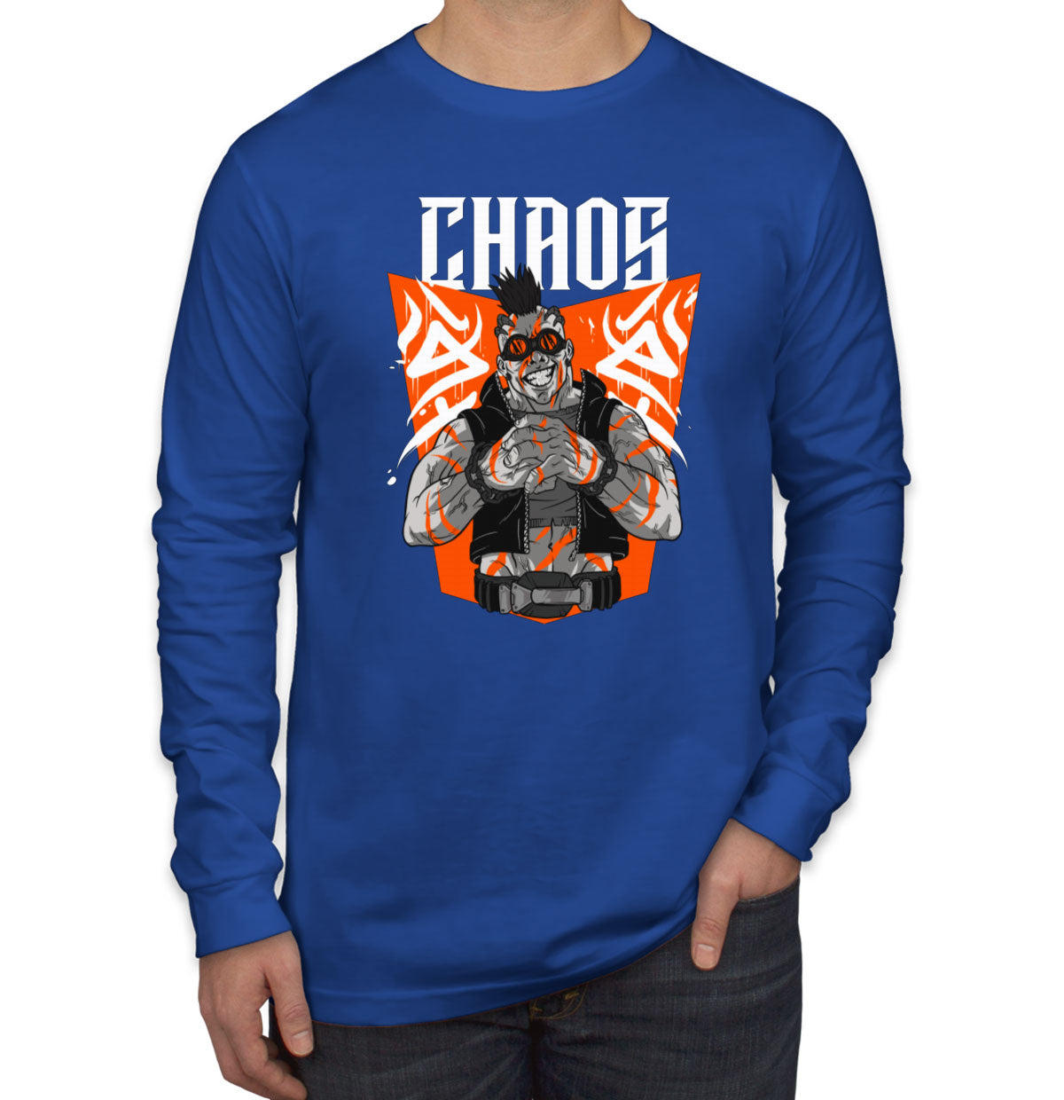 Steampunk Chaos Anime Long Sleeve Shirt