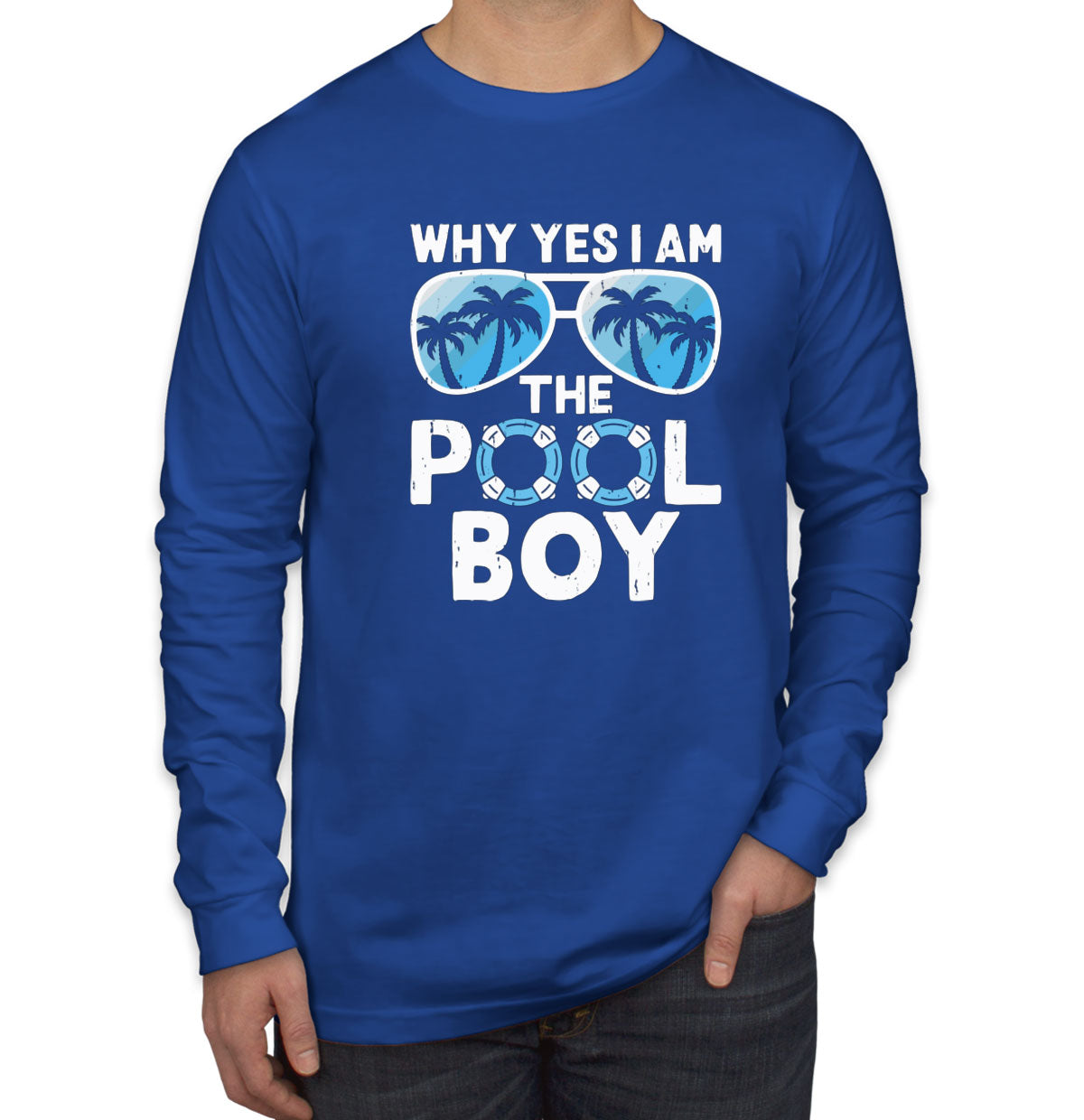 Swim Boy Men's Long Sleeve Shirt