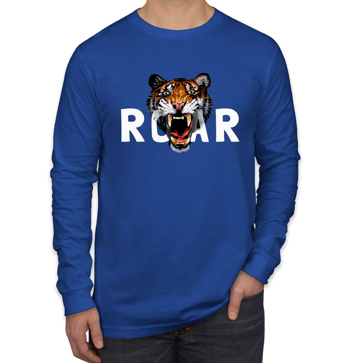 Tiger Roar Men's Long Sleeve Shirt