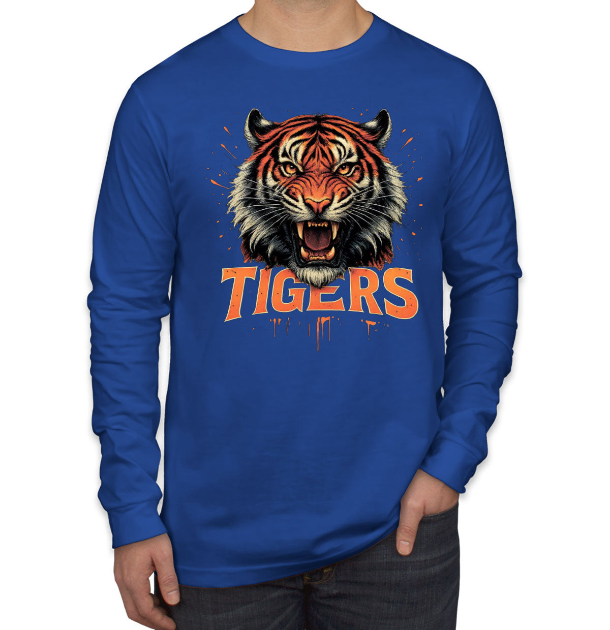 Tigers Men's Long Sleeve Shirt