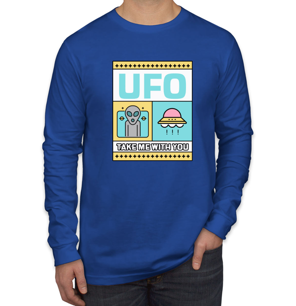 UFO Take Me With You Long Sleeve Shirt