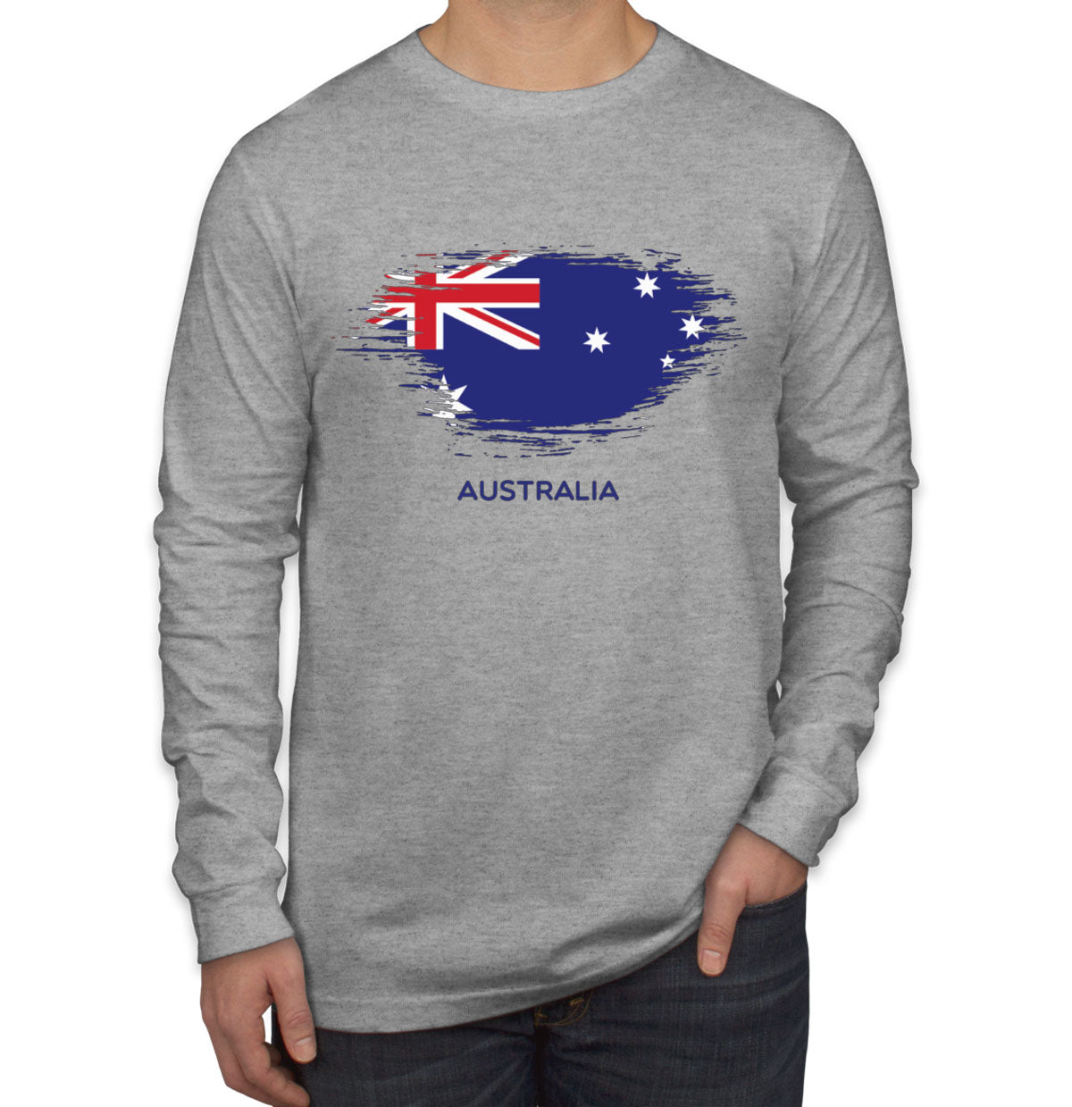 Australia Flag Long Sleeve Shirt