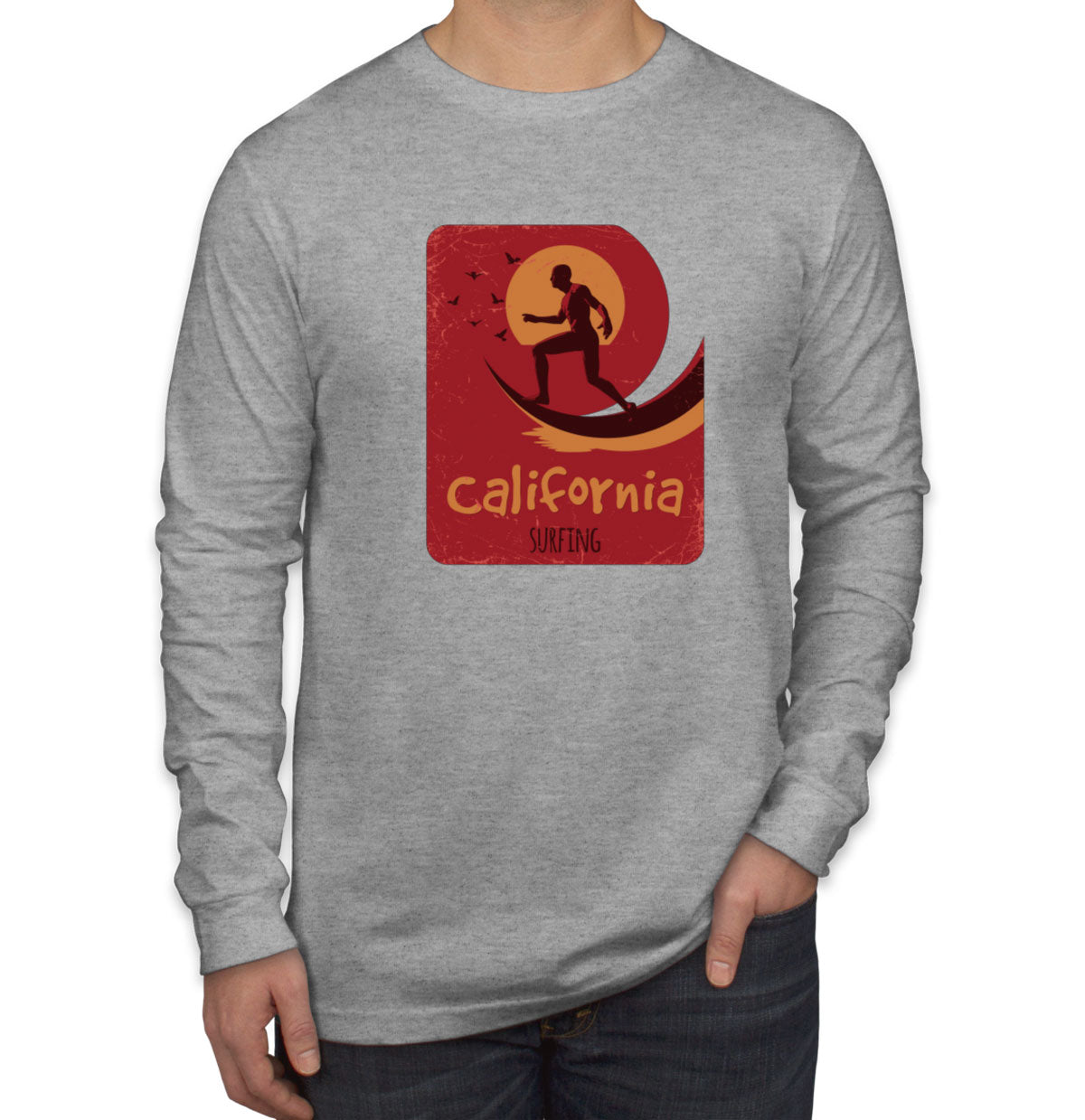 California Surfing Men's Long Sleeve Shirt