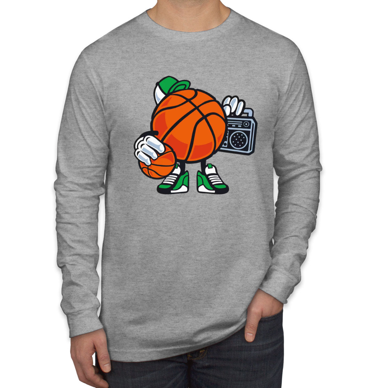 Cute Basketball Long Sleeve Shirt