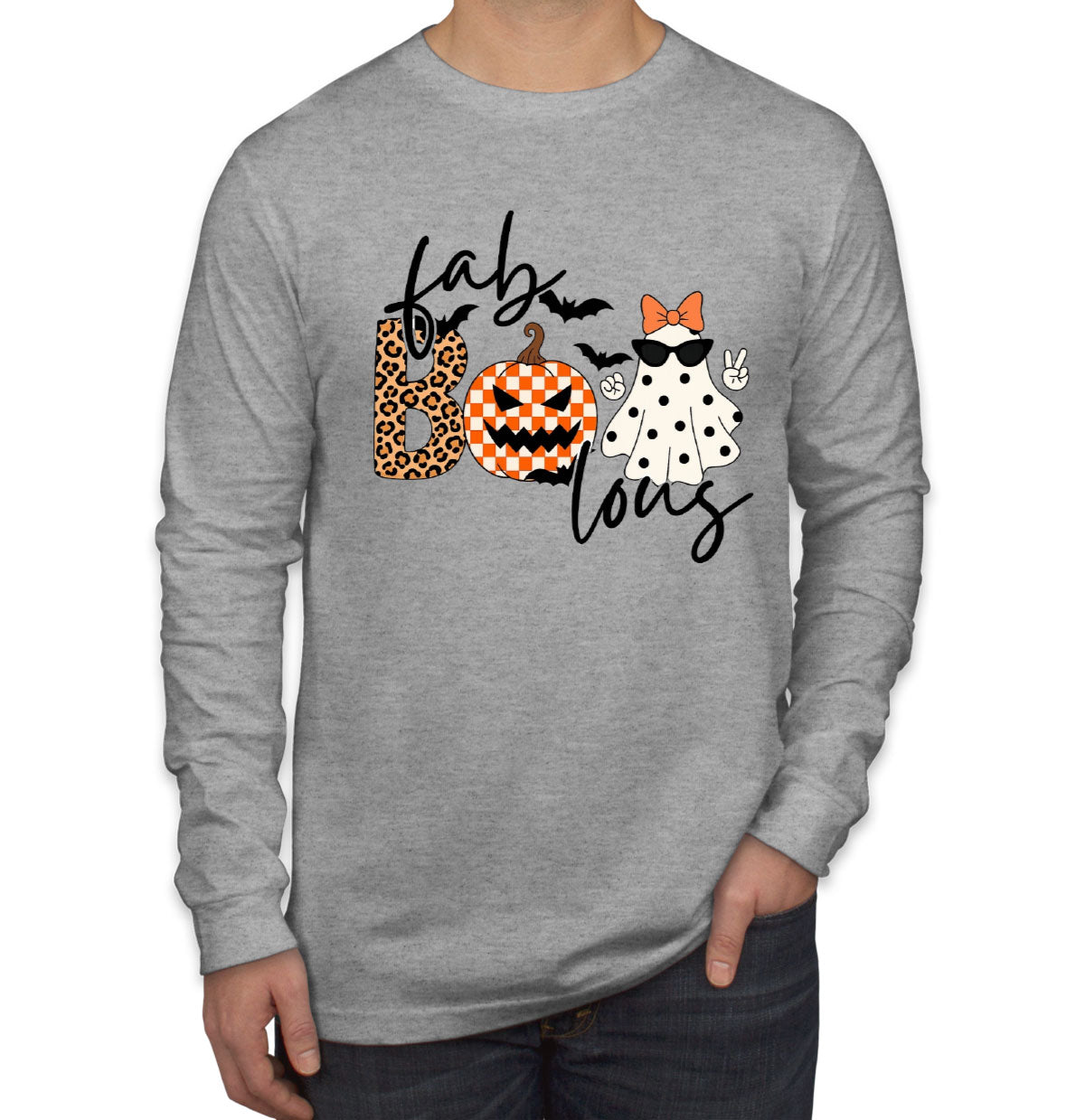 Faboolous Halloween Men's Long Sleeve Shirt