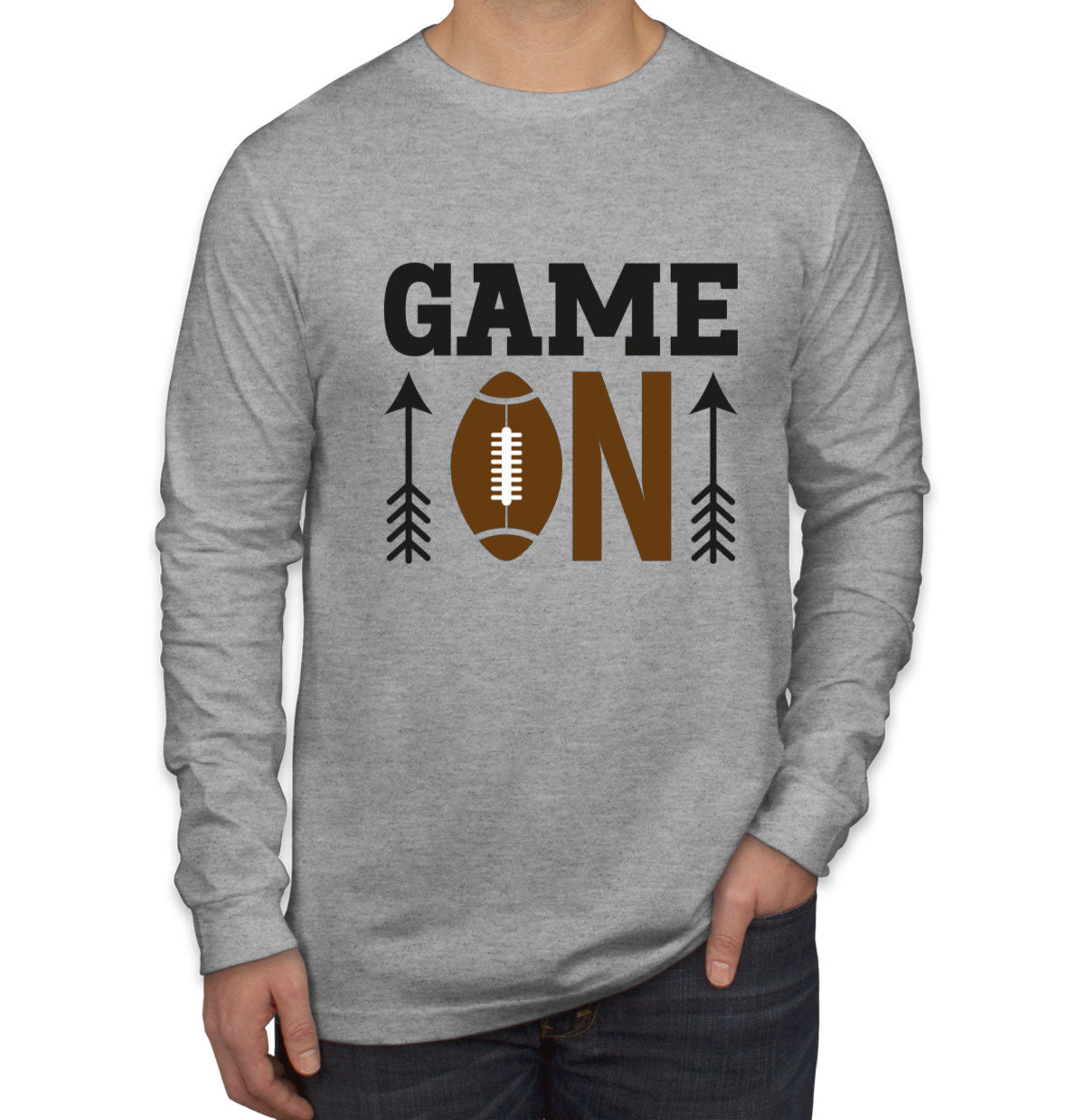 Game On Football Men's Long Sleeve Shirt