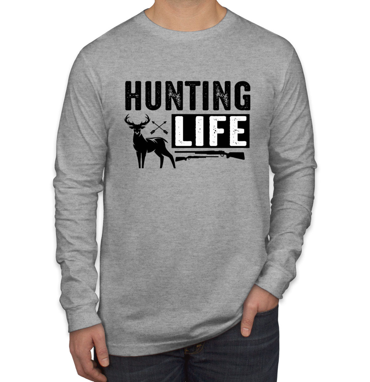 Hunting Life Men's Long Sleeve Shirt