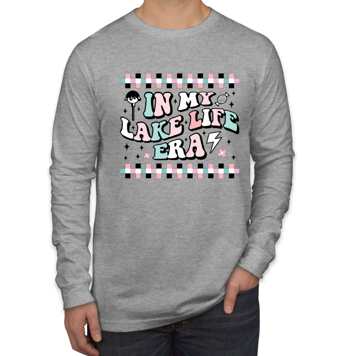 In My Lake Life Era Men's Long Sleeve Shirt