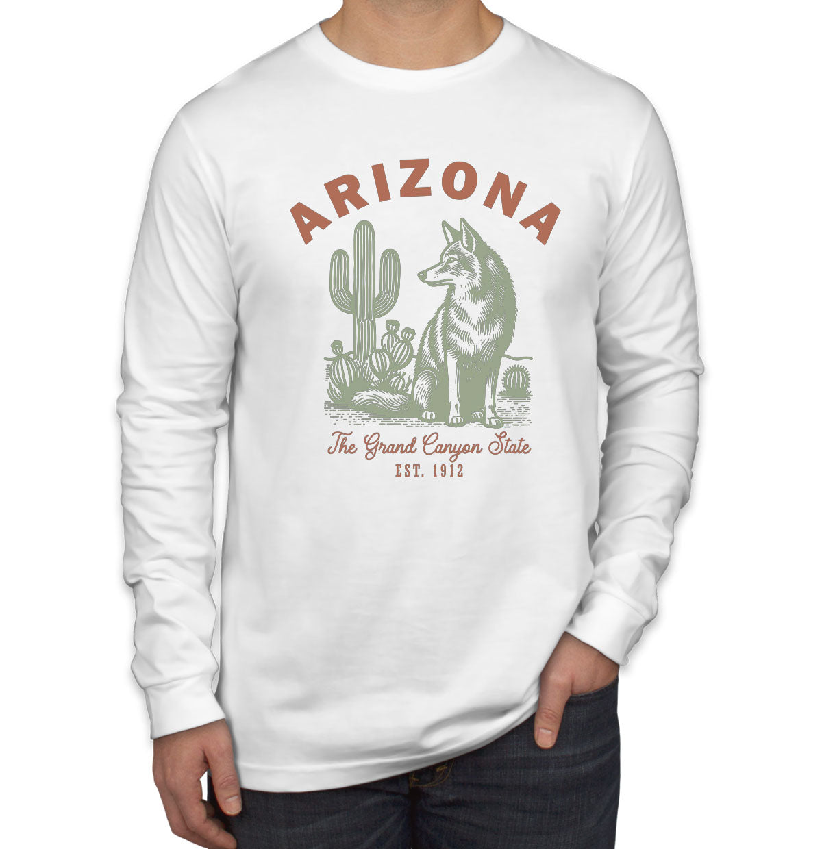 Arizona State Vintage Men's Long Sleeve Shirt