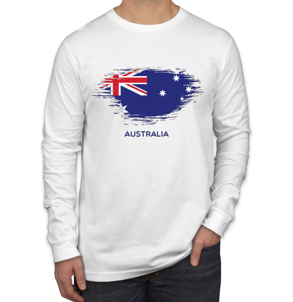 Australia Flag Long Sleeve Shirt