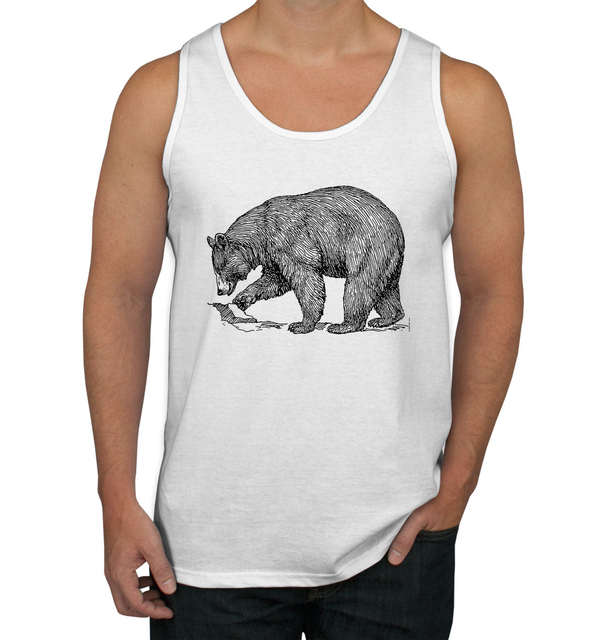 American Black Bear Men's Tank Top