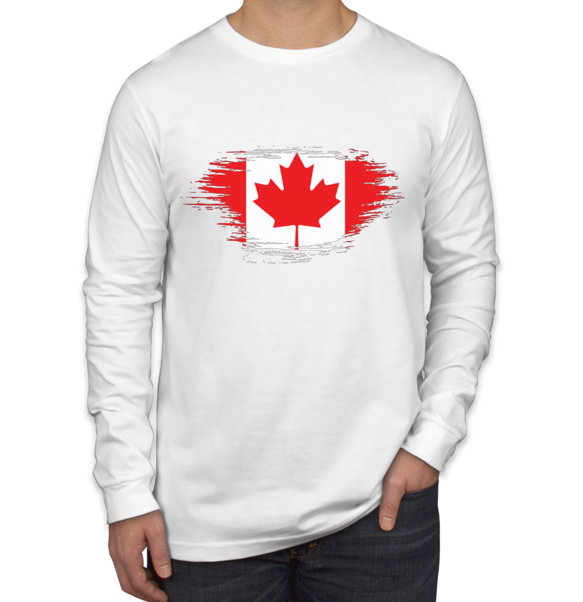 Canada Flag Long Sleeve Shirt