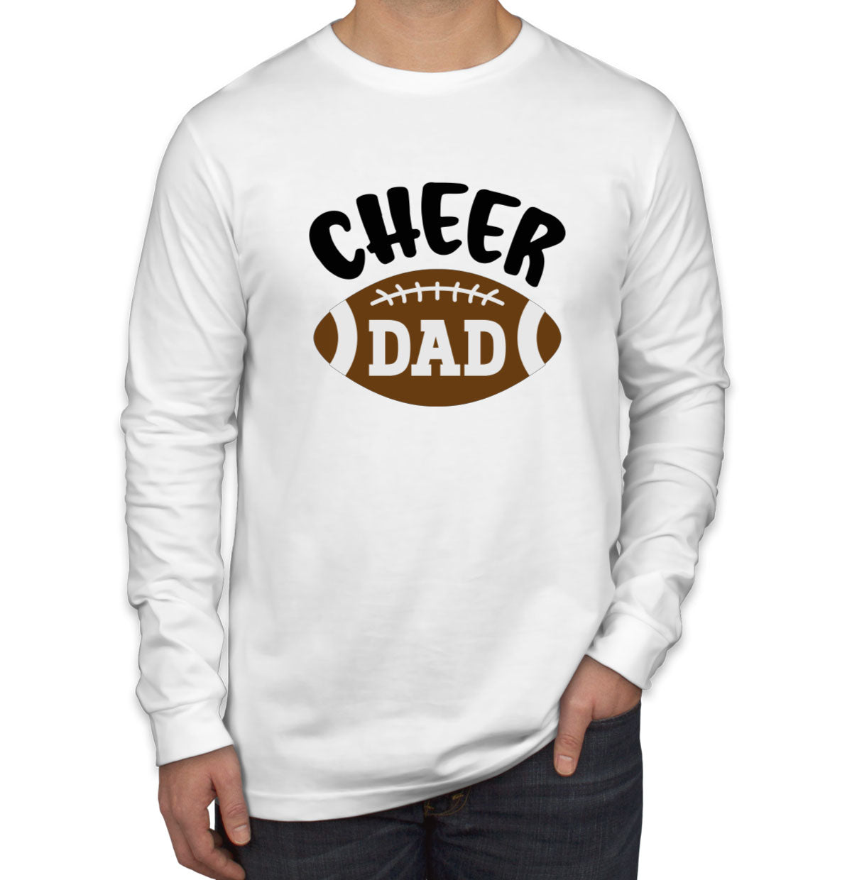 Cheer Dad Men's Long Sleeve Shirt