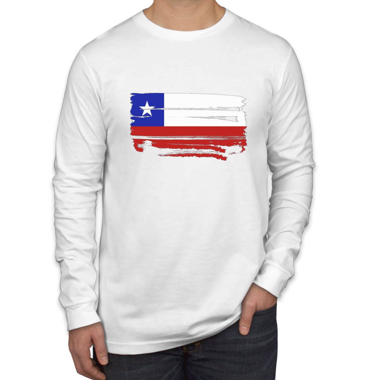 Chile Flag Long Sleeve Shirt