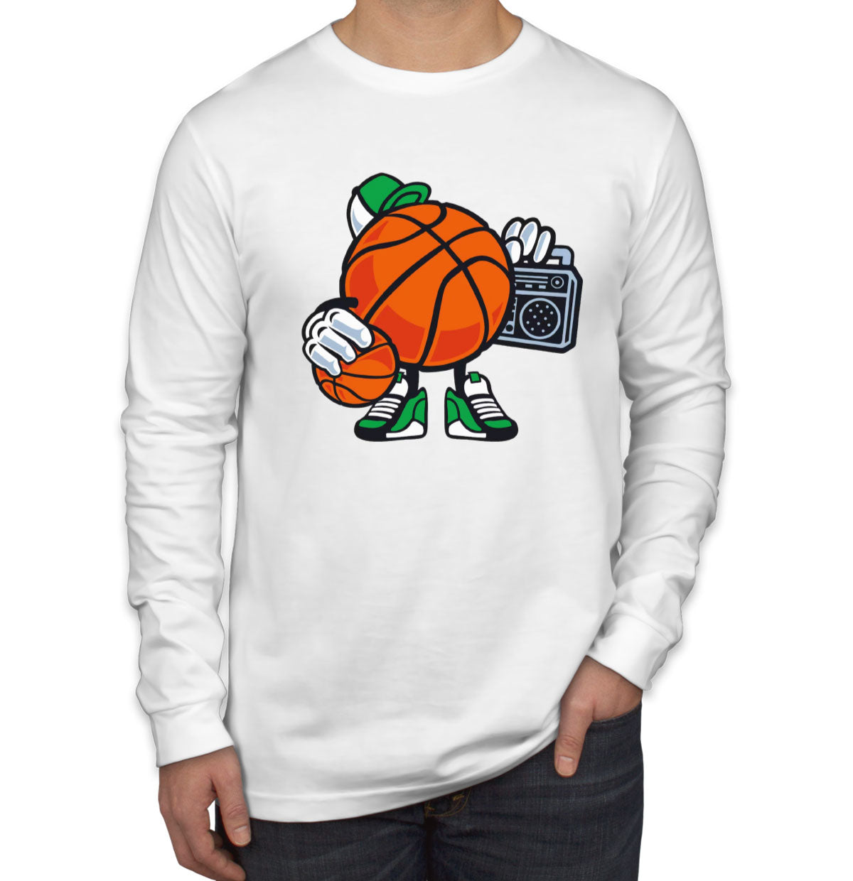 Cute Basketball Long Sleeve Shirt