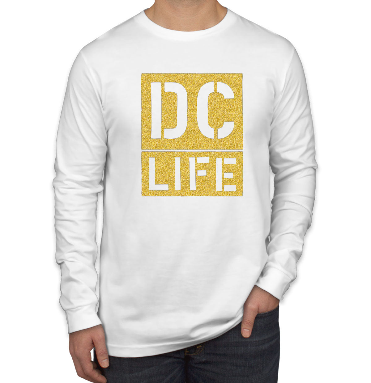 DC Life Washington DC Men's Long Sleeve Shirt