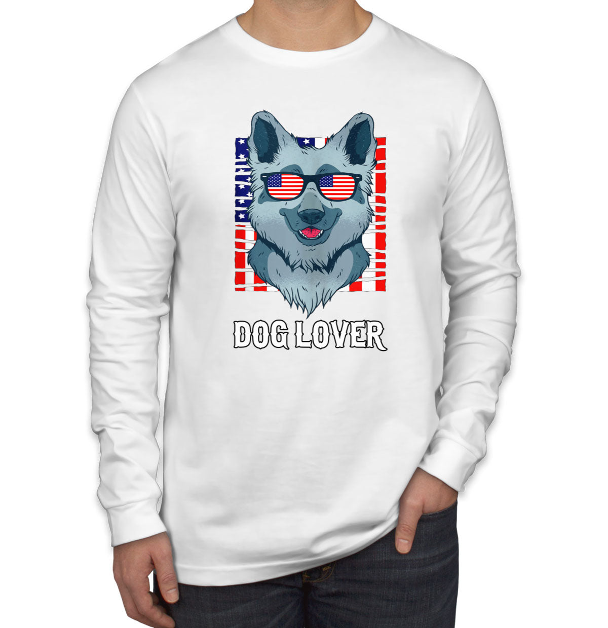 German Shepherd Dog Lover Long Sleeve Shirt