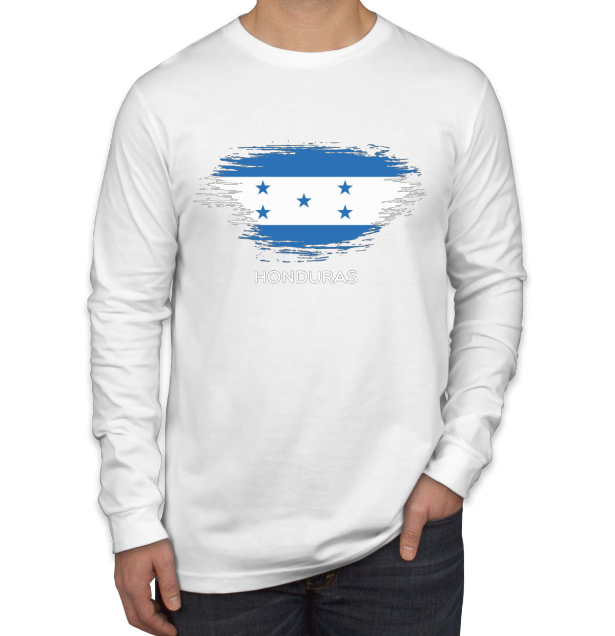 Honduras Flag Long Sleeve Shirt