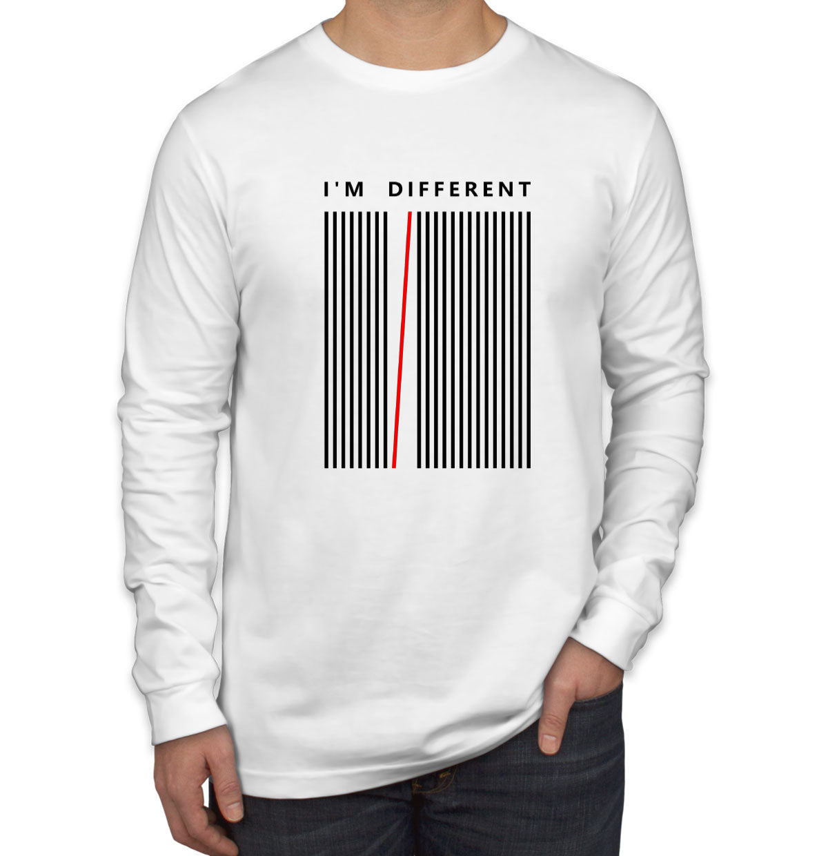 I'm Different Men's Long Sleeve Shirt