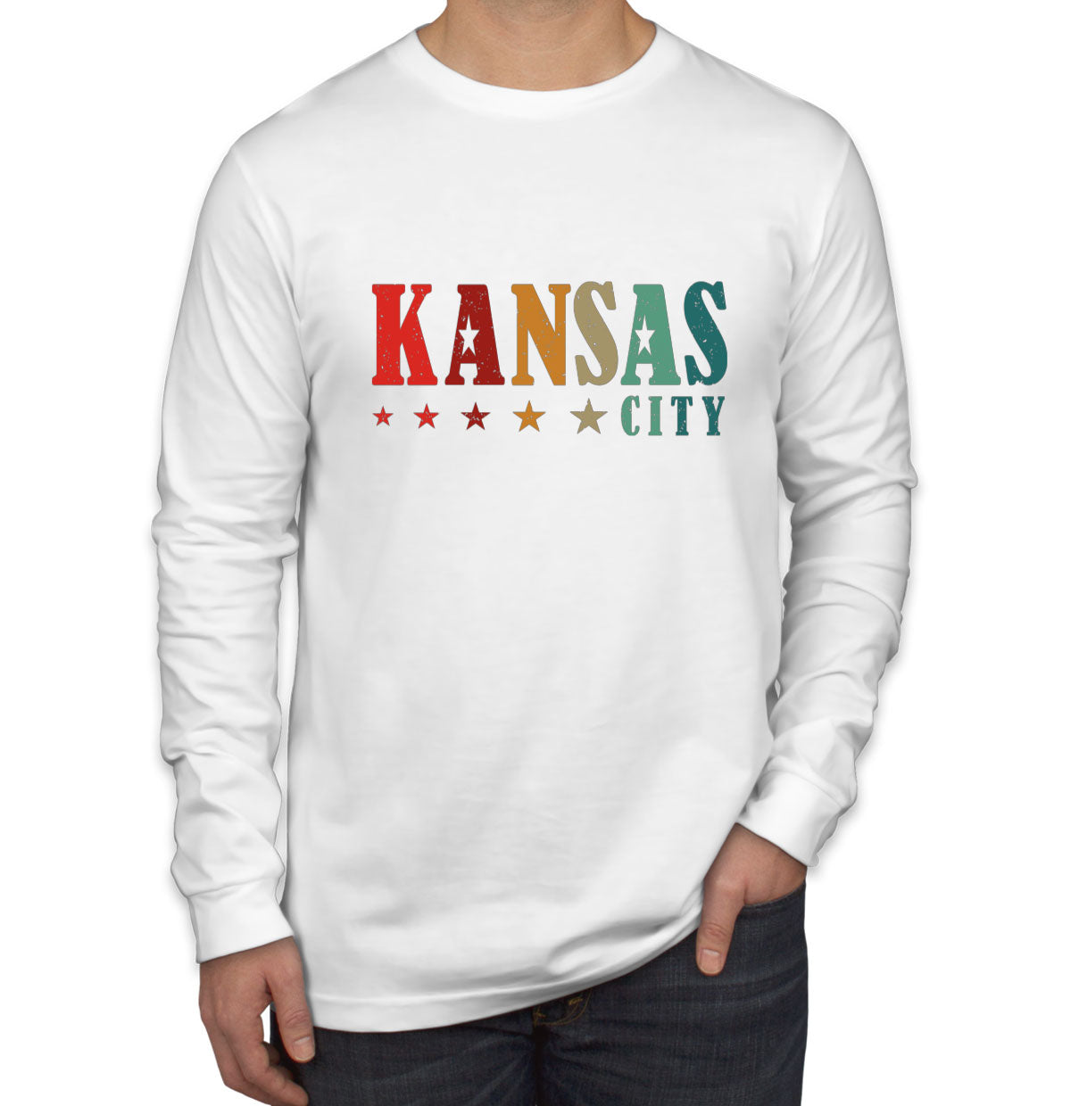 Kansas City Men's Long Sleeve Shirt