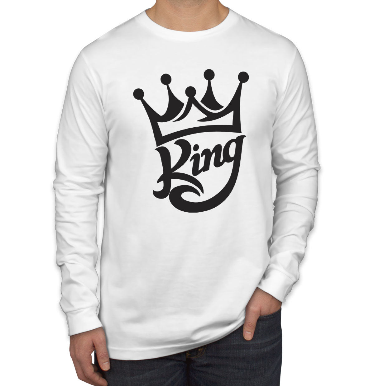 King Crown Men's Long Sleeve Shirt