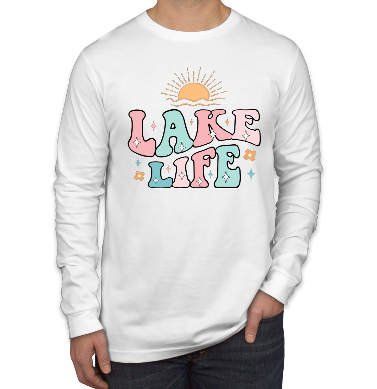 Lake Life Men's Long Sleeve Shirt