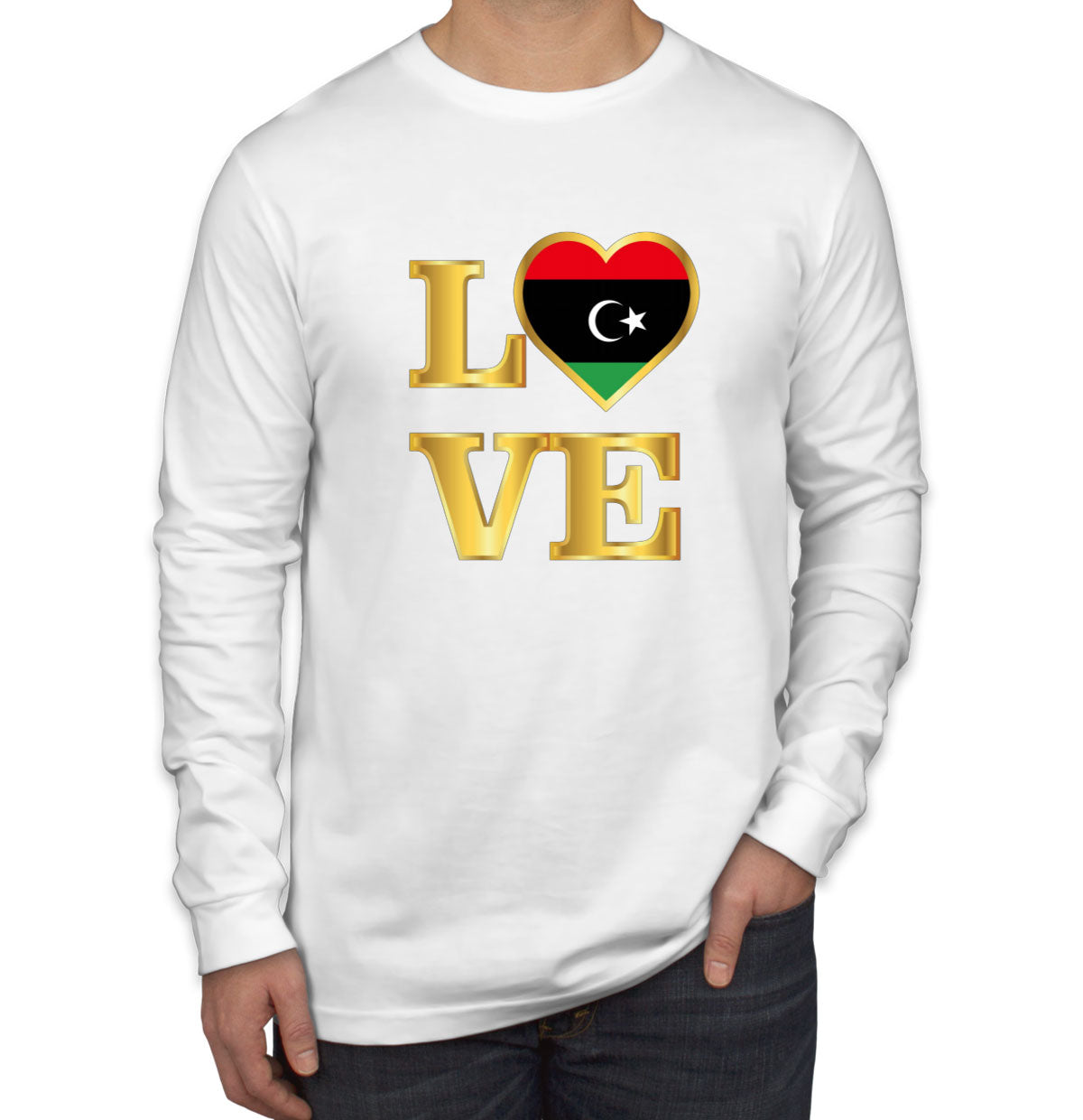 Libya Love Long Sleeve Shirt