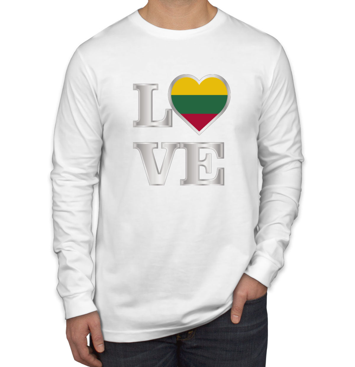 Lithuania Love Long Sleeve Shirt