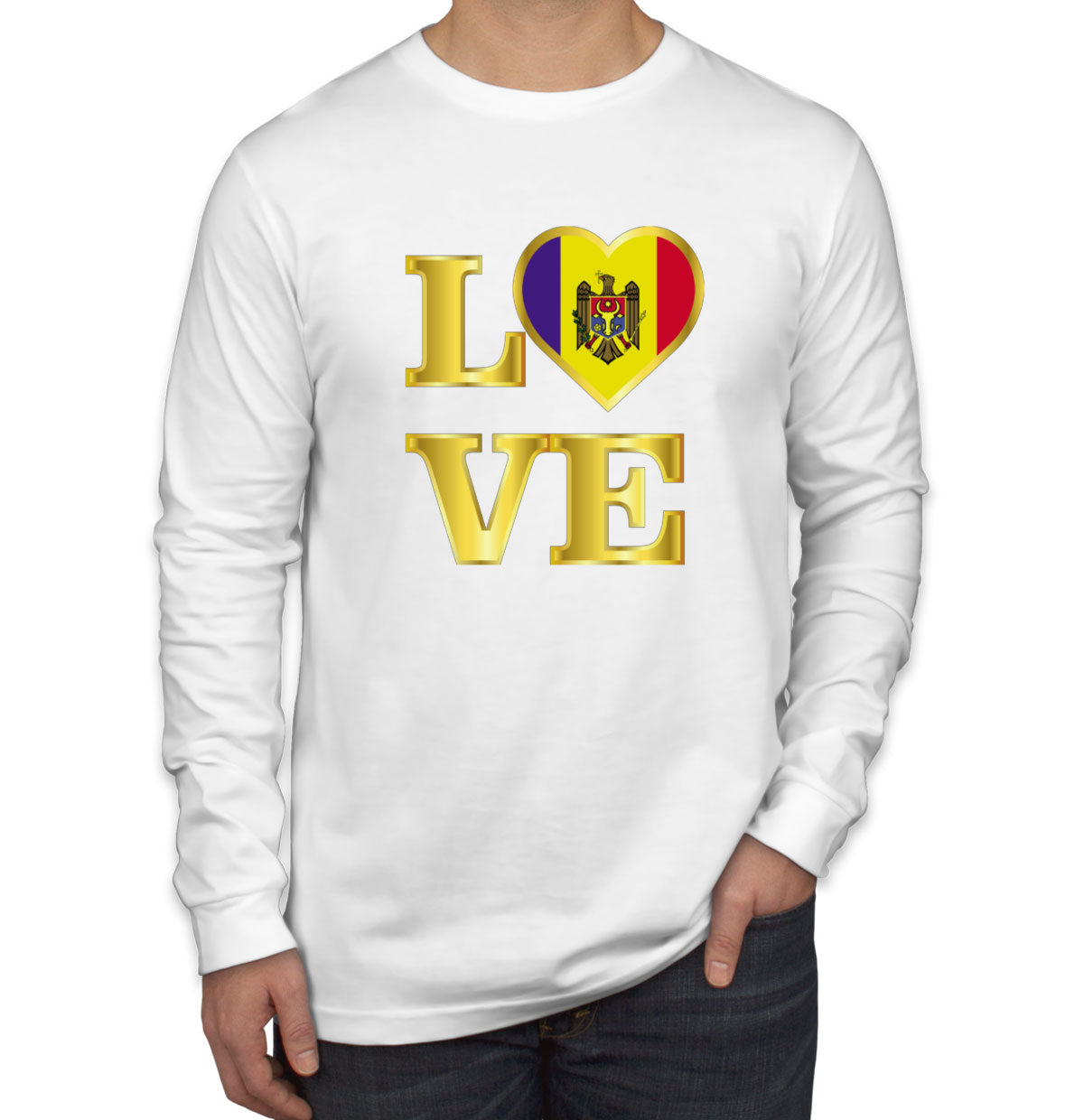 Moldova Love Long Sleeve Shirt