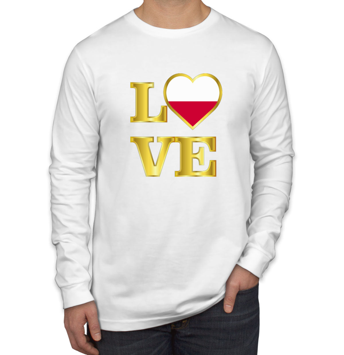 Poland Love Long Sleeve Shirt