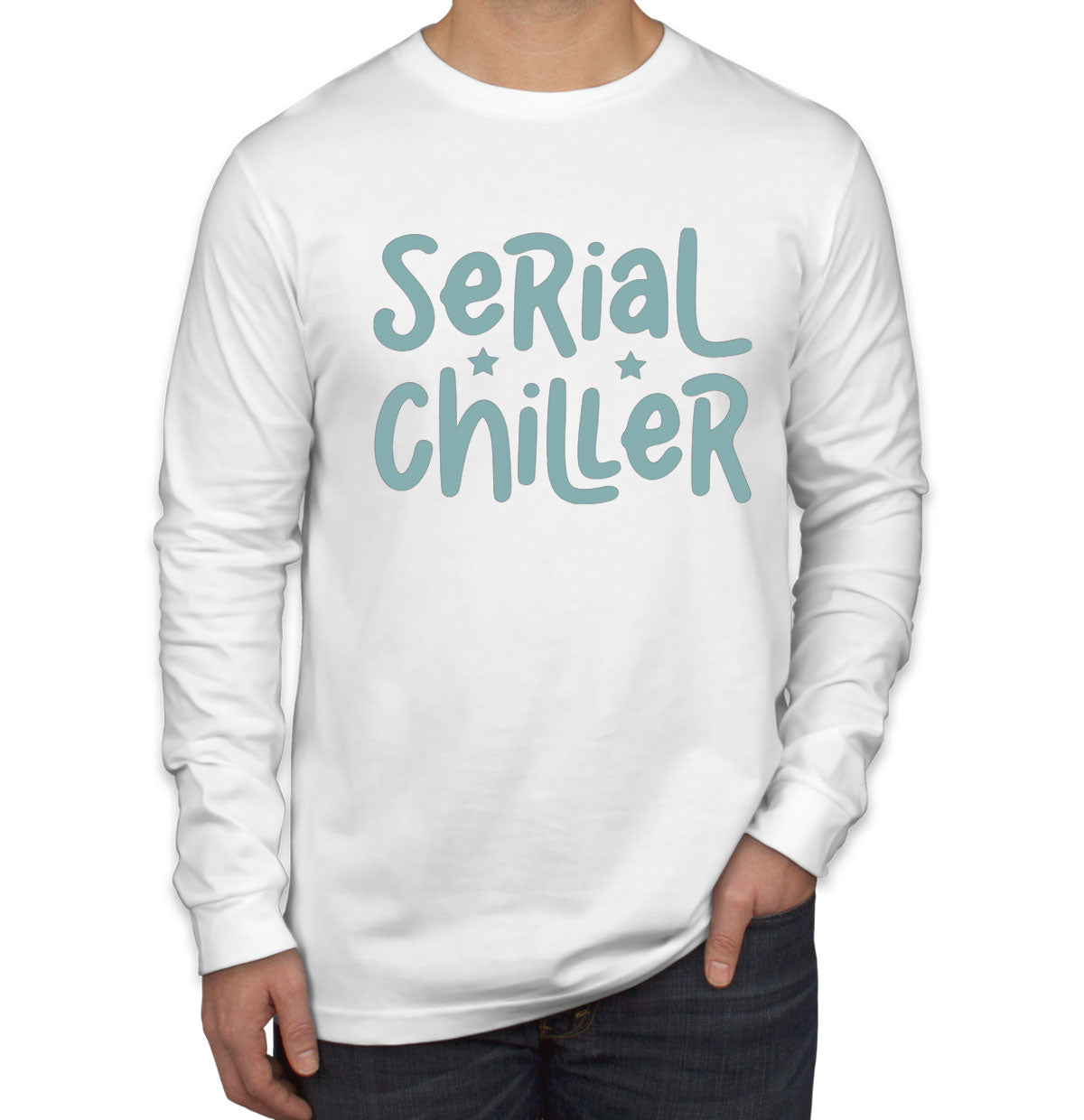 Serial Chiller Men's Long Sleeve Shirt