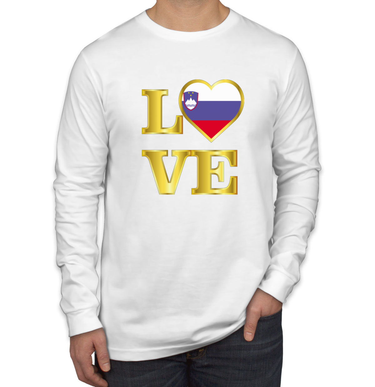 Slovenia Love Long Sleeve Shirt