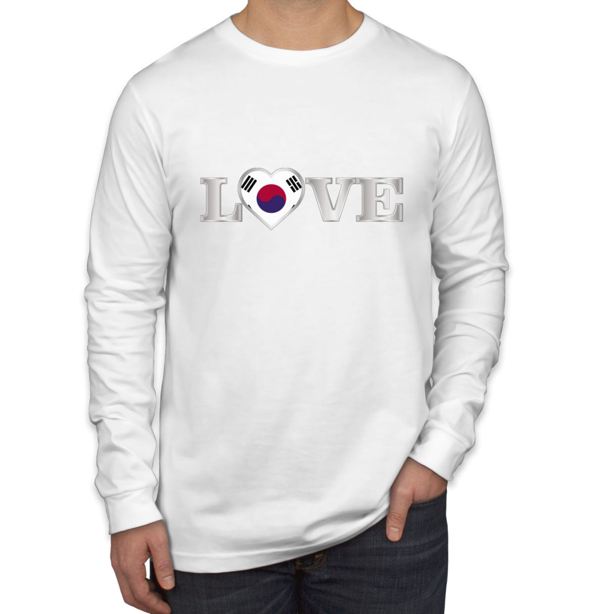 South Korea Love Long Sleeve Shirt