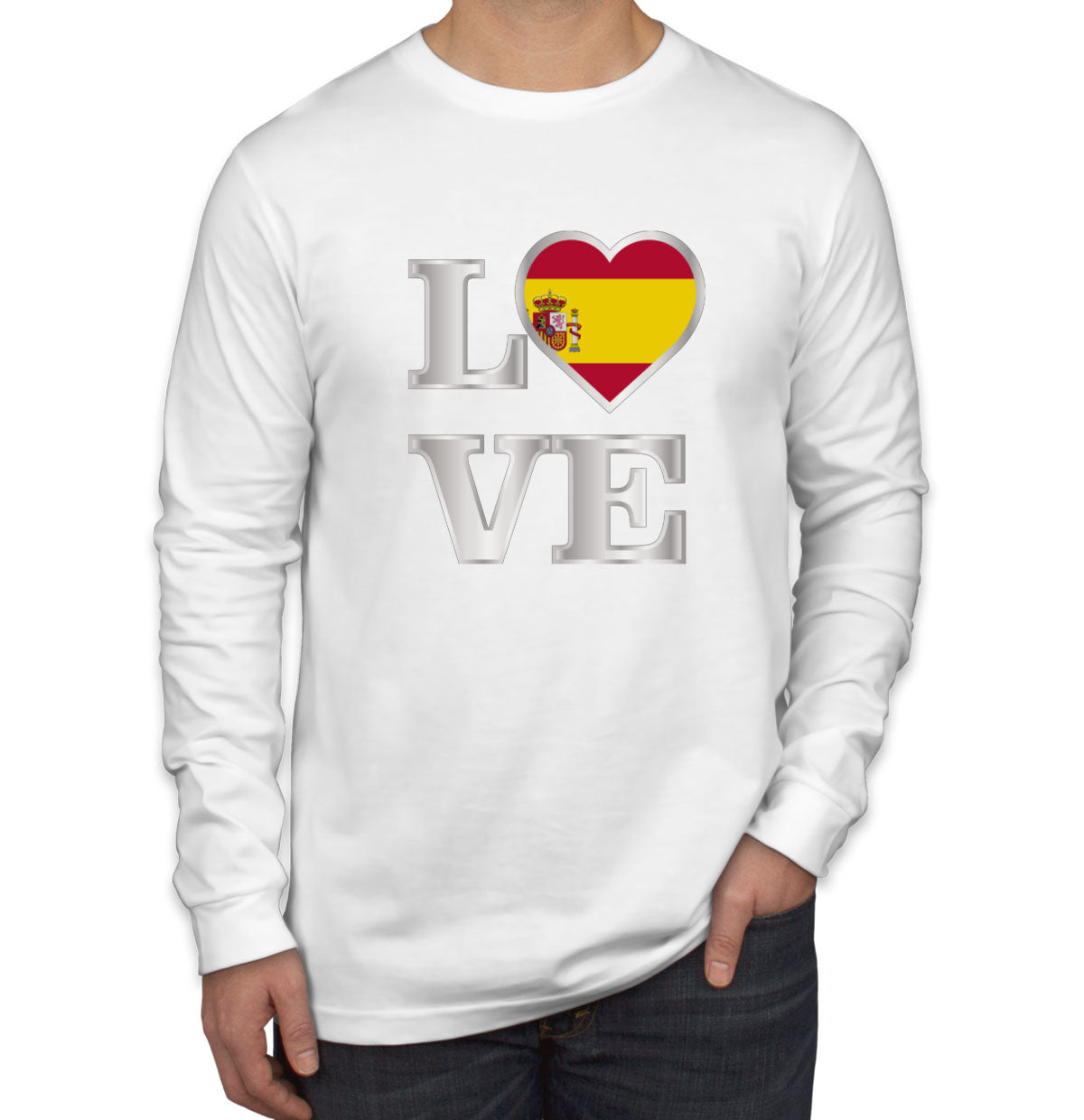 Spain Love Long Sleeve Shirt