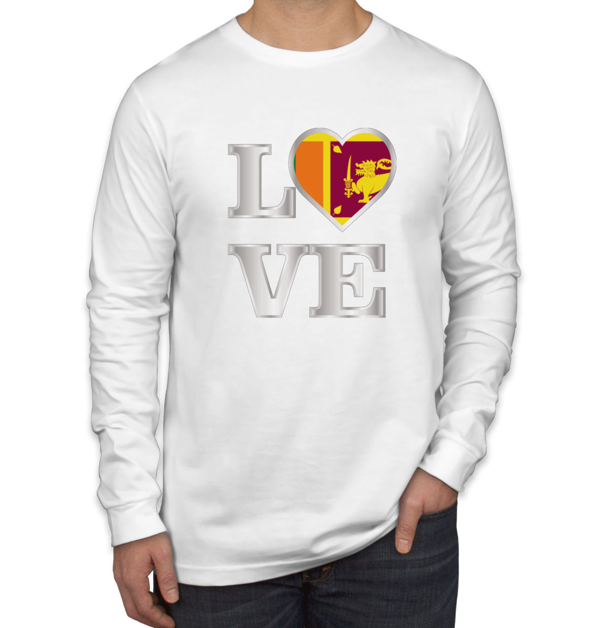 Sri Lanka Love Long Sleeve Shirt