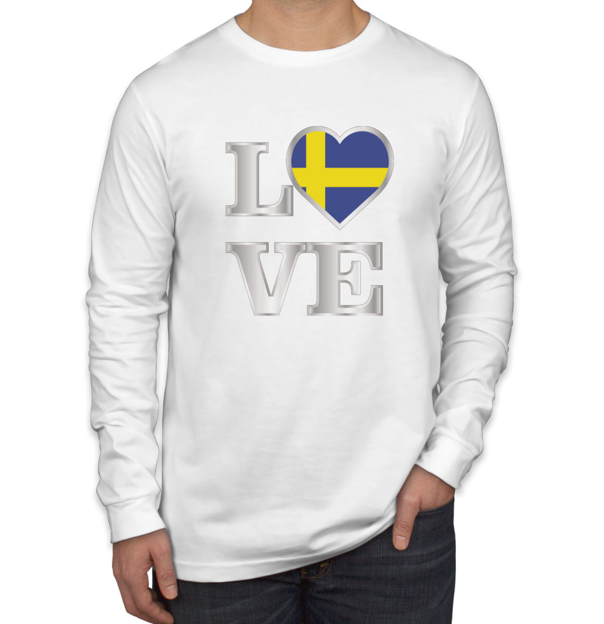 Sweden Love Long Sleeve Shirt