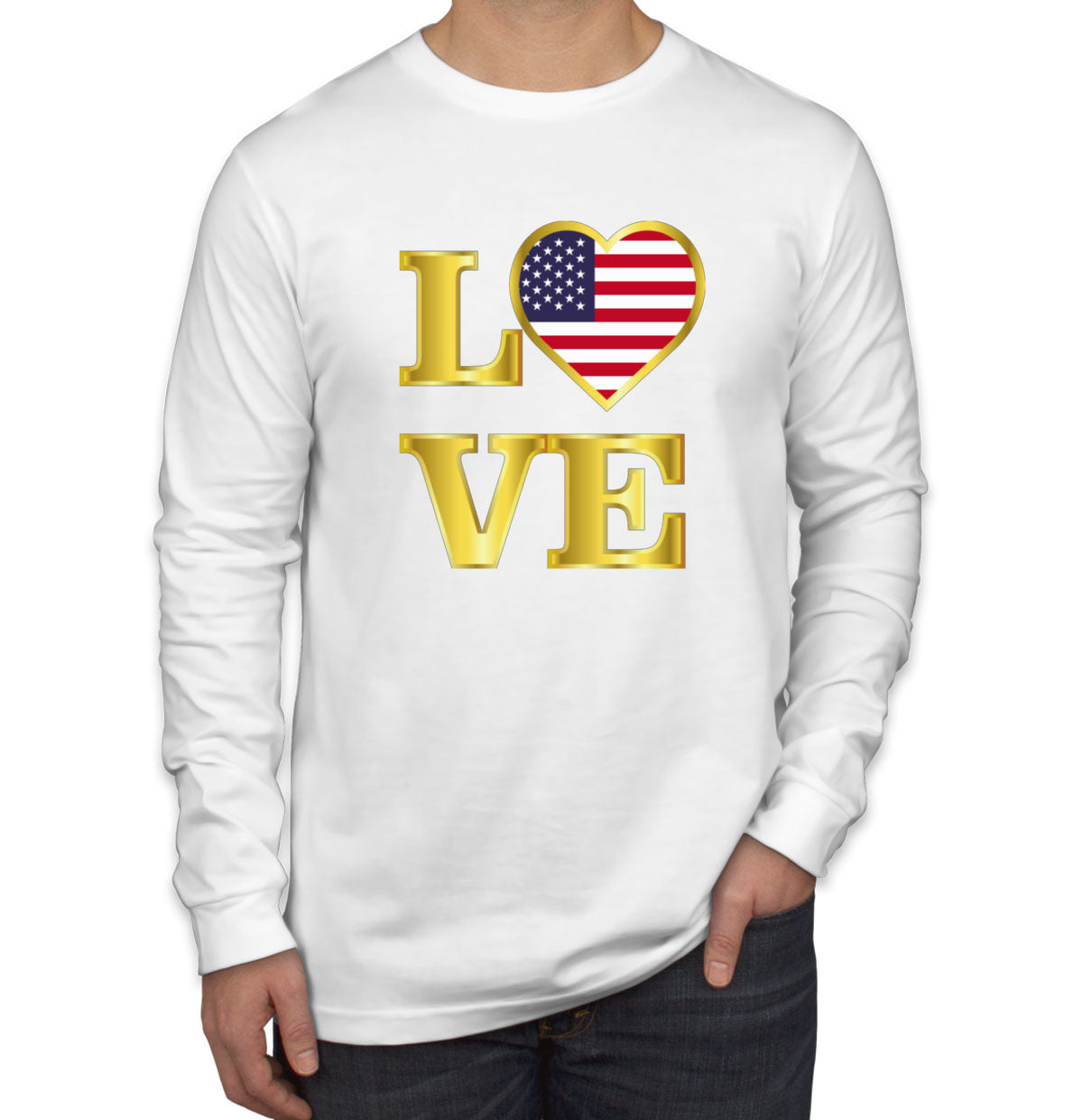 USA Love Long Sleeve Shirt