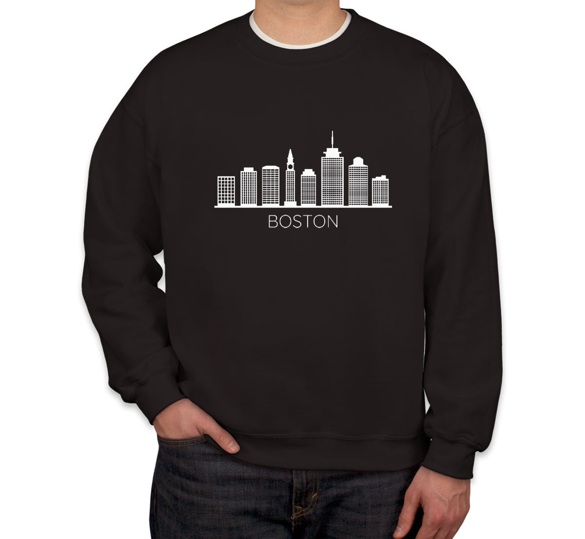 Boston Skyline Unisex Sweatshirt