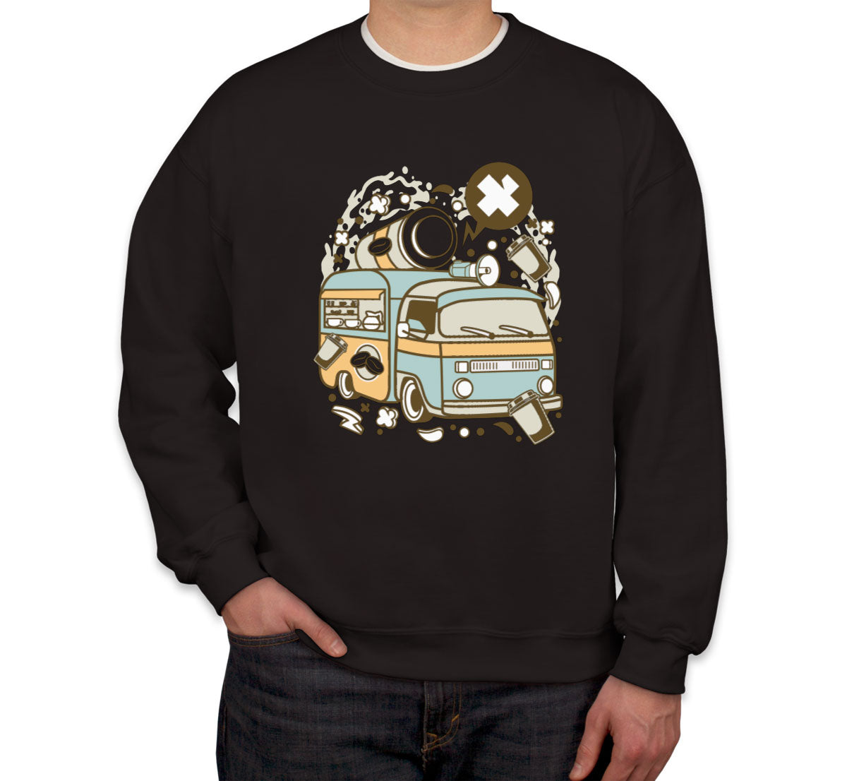 Coffee Van Unisex Sweatshirt