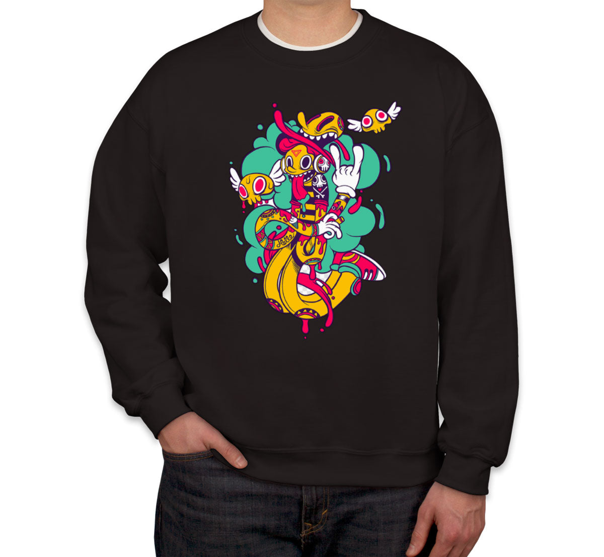 Graffiti Design Unisex Sweatshirt