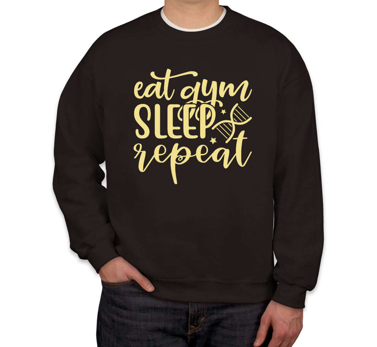 Eat Gym Sleep Repeat Unisex Sweatshirt