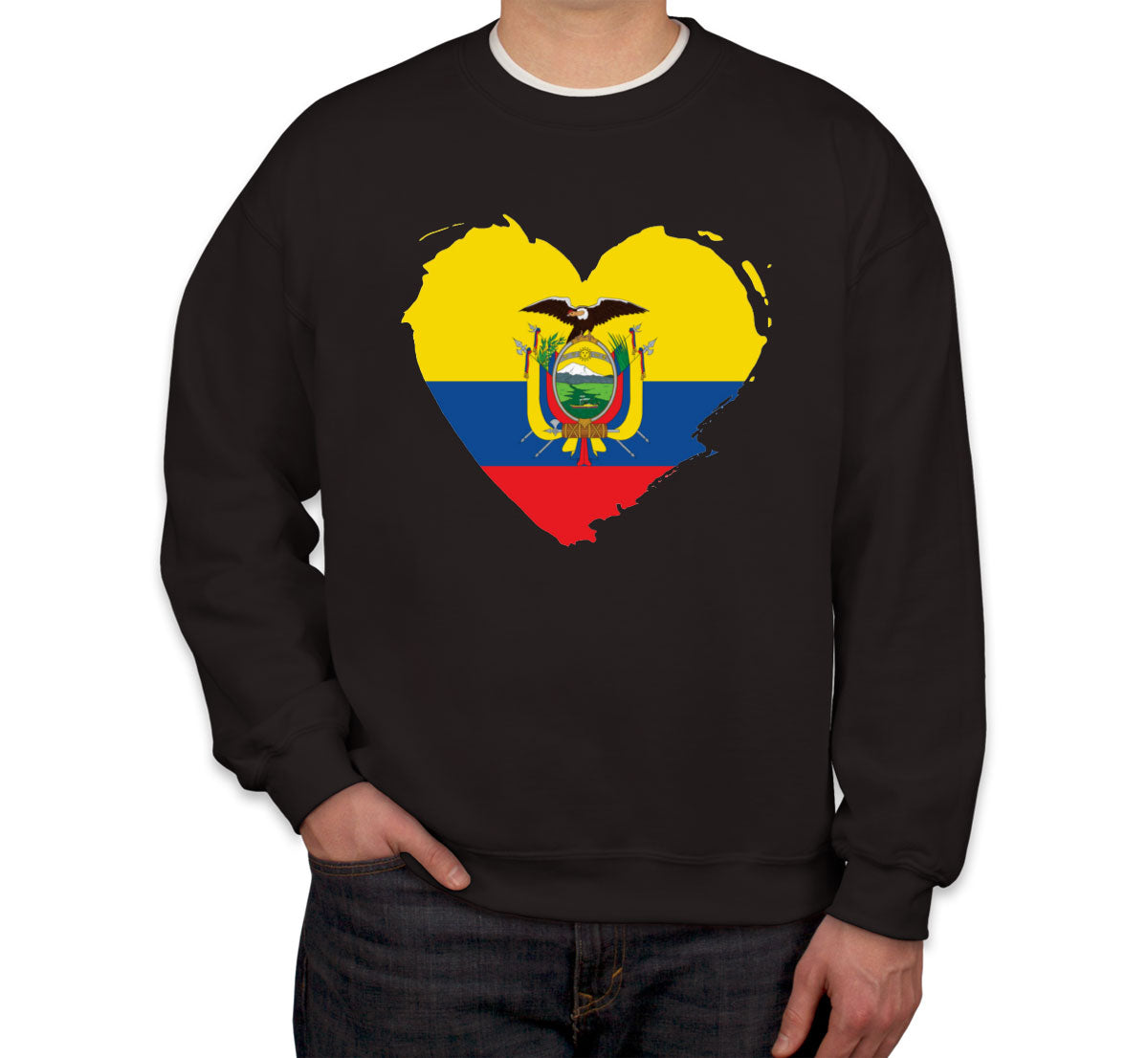 Ecuador Flag Unisex Sweatshirt